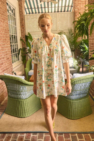 Paige Dress, Falling Blossom