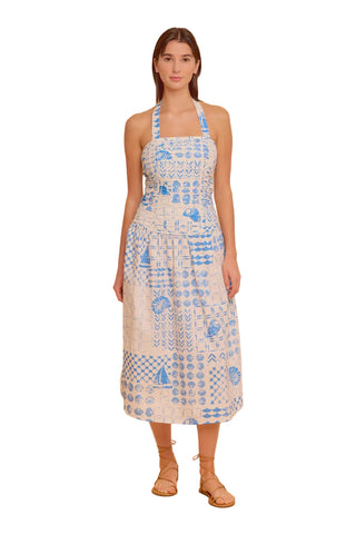 Pre-Order Olivia By Livro Romy Dress, Sea Atlas