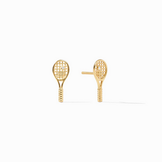JV,Tennis Racquet Stud Earring