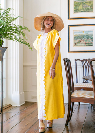 House of MBR Carolina Sunshine Caftan Long