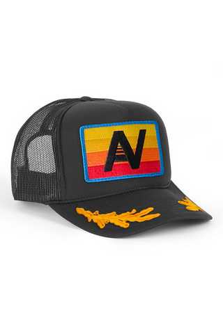Aviator Nation Trucker Hat Captain Leaf
