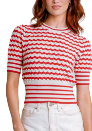 Kerisma Conchi Top in Marinara / Ivory