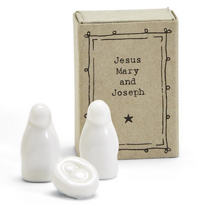 Two's Company Nativity Matchbox