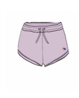 Aviator Nation Essential Club Short In Mauve