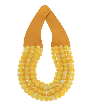 Monkee's Jewelry And Acc Gemstone Beaded Necklace / Multiple Color Options