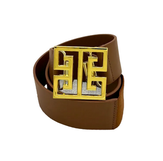 Garland Square Greek Key Interchangeable Artisan Belt Buckle