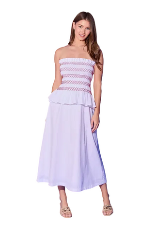 Alden Adair Caroline Dress in Bright White