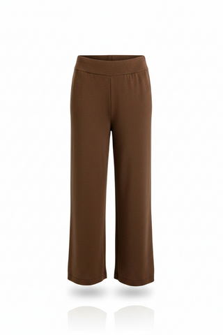 Karlie Solid Scuba Pant in Chocolate