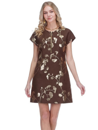 Jade Autumn Gold Dress