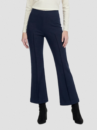 Jade Navy Ponte Knit Pant