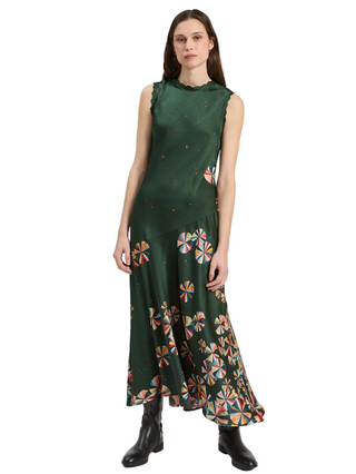 Vilagallo Multi Color Maxi Dress