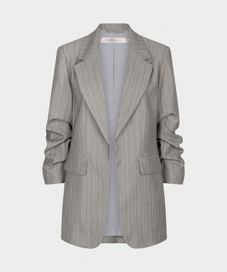 Esqualo Herringbone Light Grey Blazer