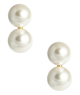 Lisi Lerch Frances Larger Double Pearl Earring