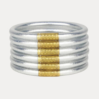 BuDhaGirl ALL WEATHER BANGLES (SET OF 6)