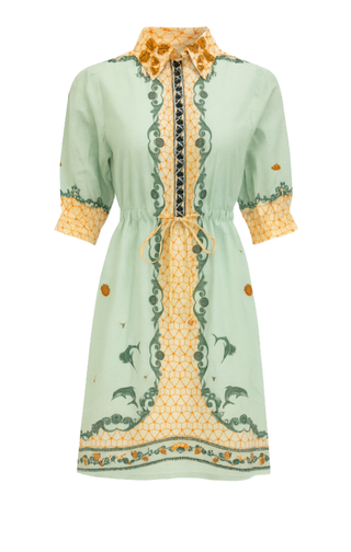 Anna Cate Celia Dress in Star Shell