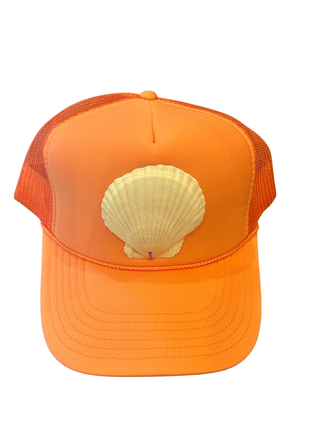 Orijinal Shell Trucker Hat in Coral