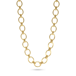 Capucine De Wulf Cleopatra Grande Link Necklace / Gold