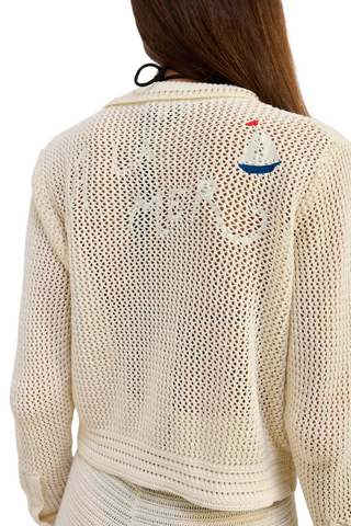 En Saison Faye Embroidered Top