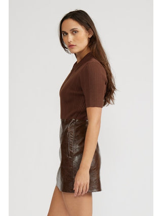 Lucy Paris Kiko Mixed Media Dress