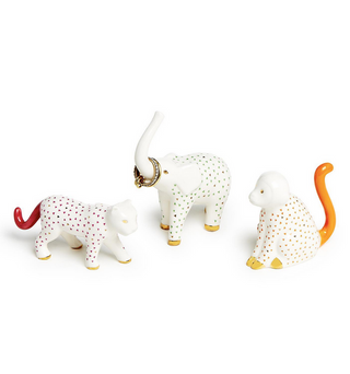 Two's Company Ceramic Ring Holder / Assorted Three Shapes