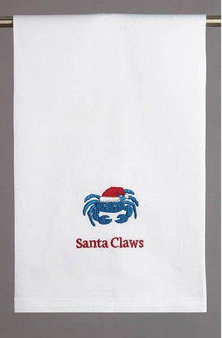 Peking Handicraft Santa Claws Kitchen Towel - Christmas