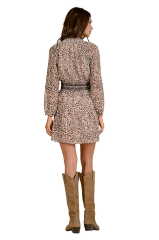 Elan Brown Lia Dress