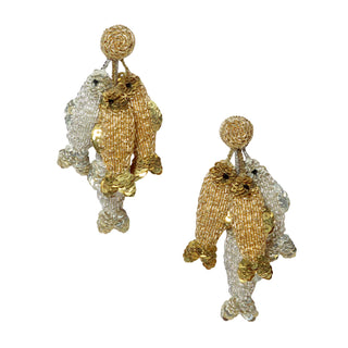 Bhavna Kanakia Hanging Fish Earrings