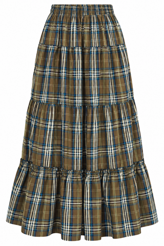 Molly Bracken Us Young Ladies Plaid Woven Skirt