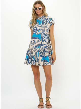 Oliphant Cap Sleeve Mini