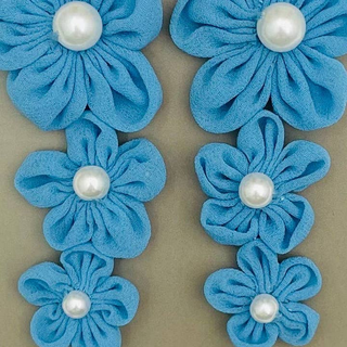 242 South Chic - 3-Tier Floral Pearl Dangle Multiple Colors Accessories;Accessories/Jewelry Whitney's Picks TWO FORTY-TWO SOUTH