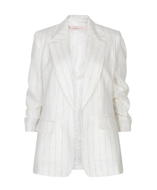 Esqualo Linen Striped Blazer