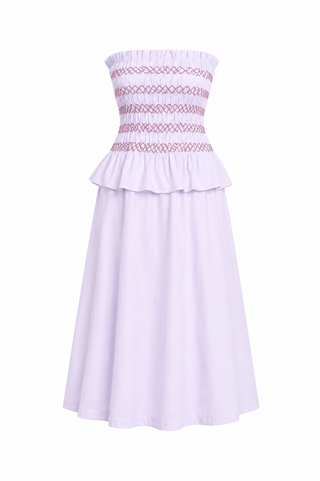 Alden Adair Caroline Dress in Bright White
