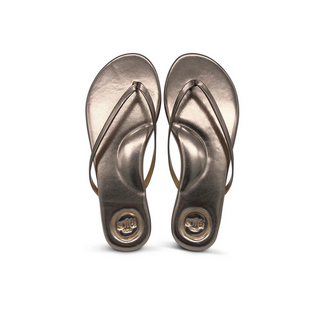 Solei Sea Indie Metallic Sandal / Pewter