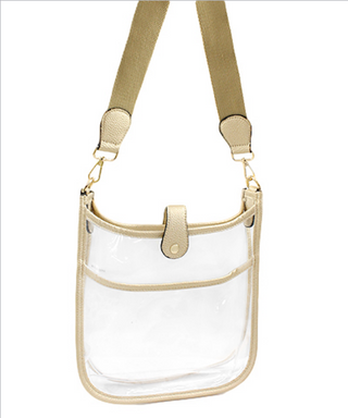 Monkee's Jewelry and ACC Clear Crossbody Bag