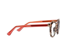 Peepers Tribeca Gray Tortoise/Coral