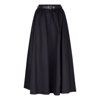 Esqualo Long Black Skirt