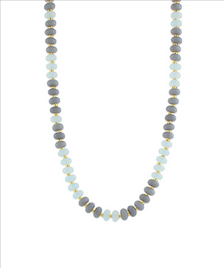 Monkee's Jewelry and ACC Rondelle & Seed Bead Necklace / Multiple Color Options