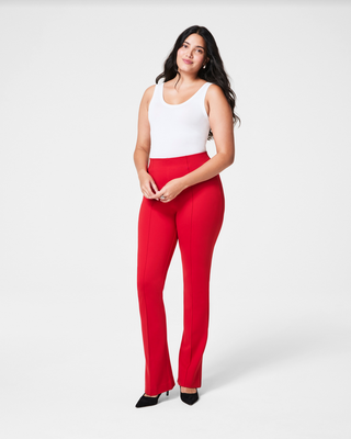 Spanx Spanxsupersmooth™ Perfectfit Ponte Micro Flare Pant in True Red