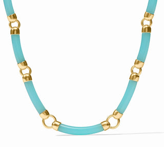 Julie Vos Amalfi Necklace - Aqua