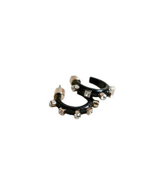Smith & Co. Metal Black Huggie