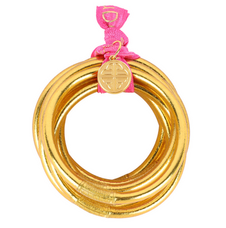 BuDhaGirl ALL WEATHER BANGLES (SET OF 9)