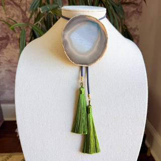 Rahya Jewelry Designs Geode Bolo