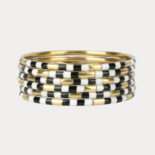 BuDha Girl Veda Bangles-Set of 6 Multiple Colors