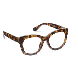 Peepers Center Stage Tortoise Blue Light Glasses