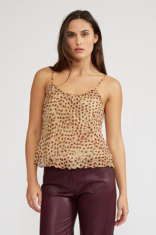 Lucy Paris Camila Ruffle Tank