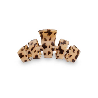 Teleties  Classic Hair Clip | Tiny | Blonde Tortoise