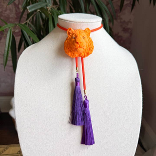 Rahya Jewelry Designs Tiger Bolo