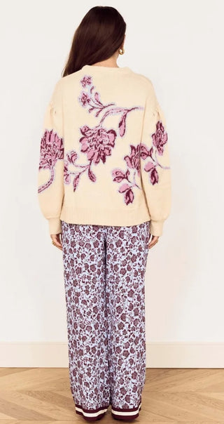 Mink Pink Ophelia Intarzia Sweater