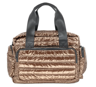 BC Handbags Small Nylon Quilted Tote / 2 Color Options