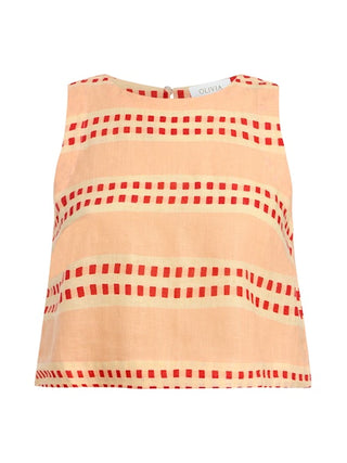 Olivia By Livro Dani Top in Spanish Stripes